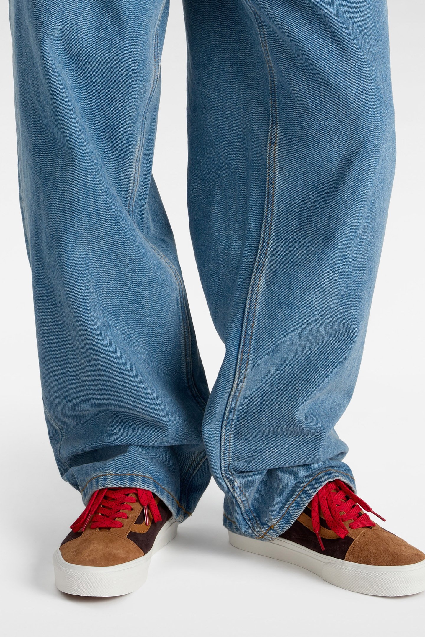 OLD SKOOL PIG SUEDE PLAID GLAZED GINGER 2