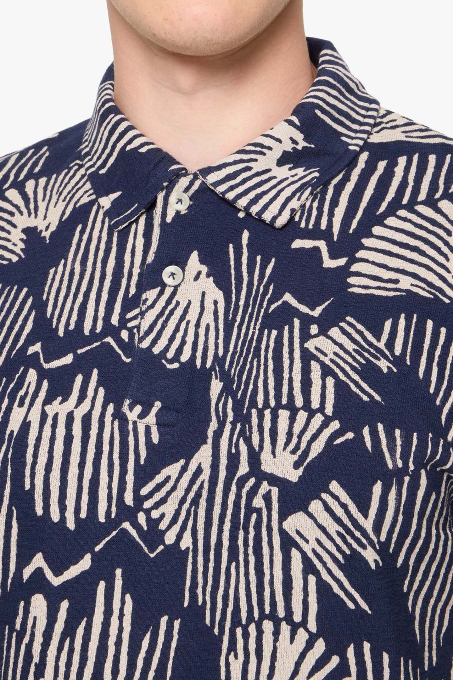 OTTOSI AOP POLO BLUE CAPTAIN 6