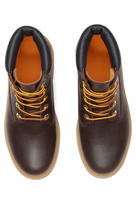 STONE STREET 6 INCH LACE UP WATERPROOF BOOT DK BROWN FULL GR 3