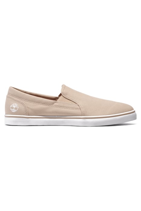 SKAPE PARK LOW SLIP ON SNEAKER LIGHT BEIGE CANVAS 1