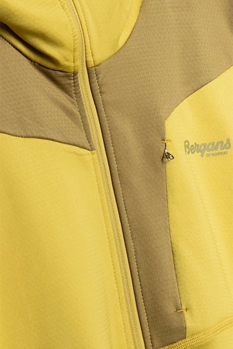 SKALAND HOOD JACKET LIGHT OLIVE GREEN/OLIVE GREEN 3