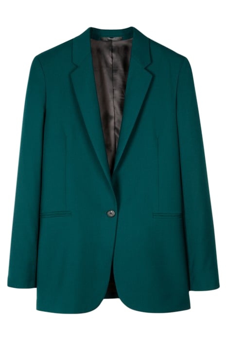 WOMENS JACKET. PETROL GREEN 4