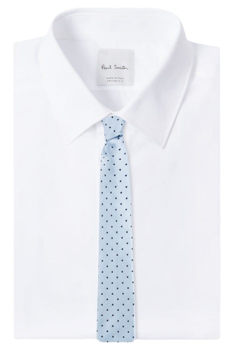 MEN TIE NARROW BLUE 4