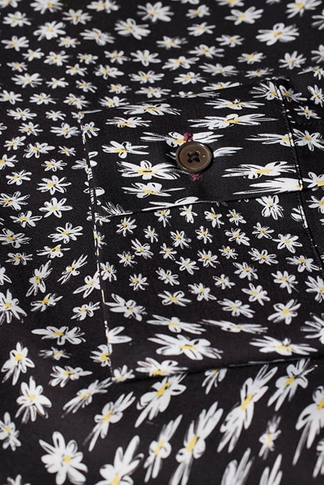 MENS S/C TAILORED FIT SHIRT BLACK 4