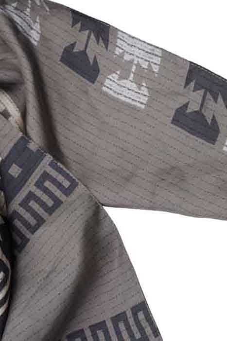 SILK SCARF ST. TROPEZ TAUPE ETHNIC TAUPE 2