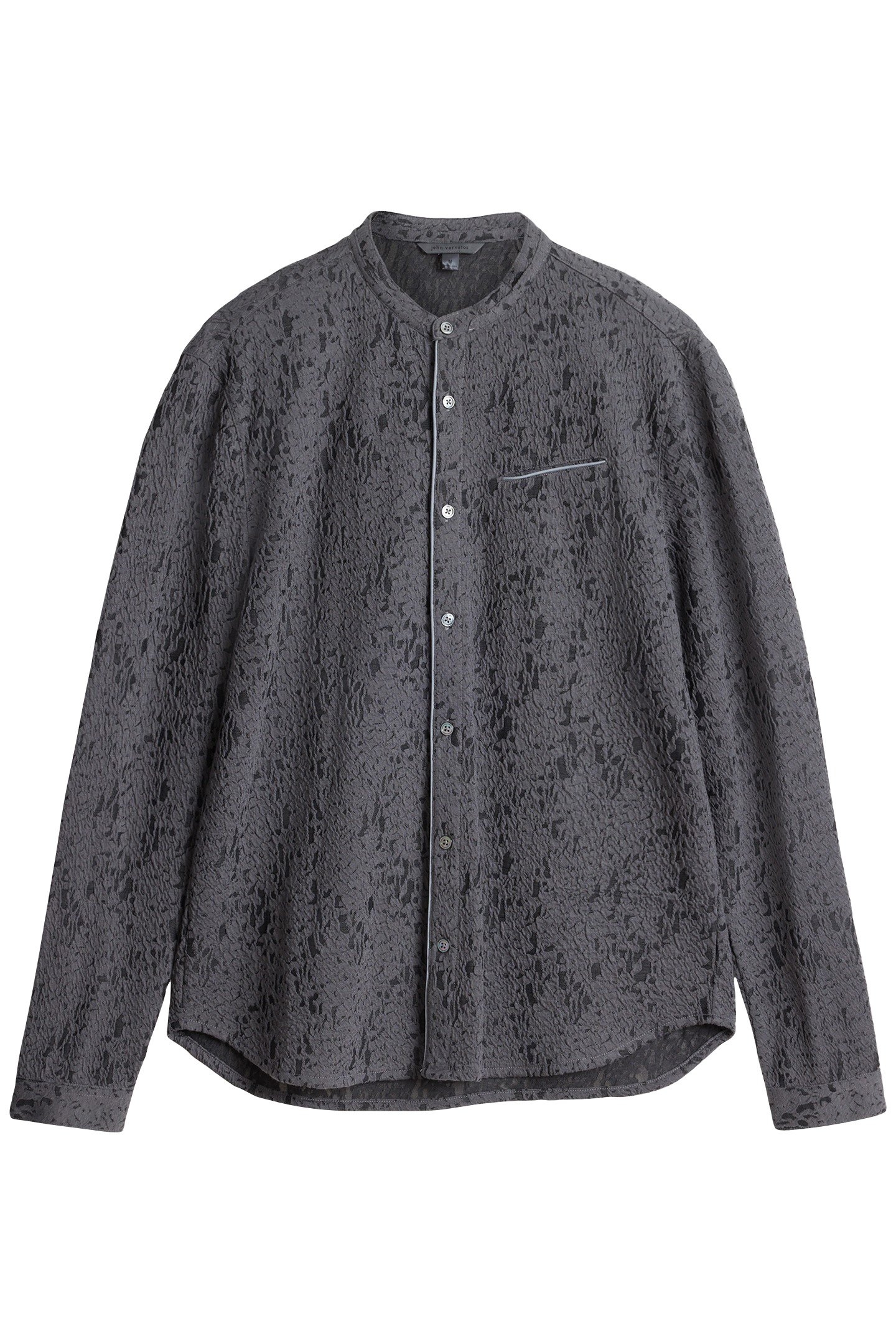 GLENN REGULAR FIT LS SHIRT SEAL GREY 2