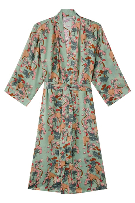 SANDHILL DRESSING PAJAMA GREEN 4