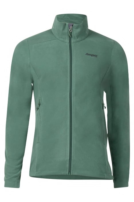 FINNSNES FLEECE JACKET DARK JADE GREEN 1