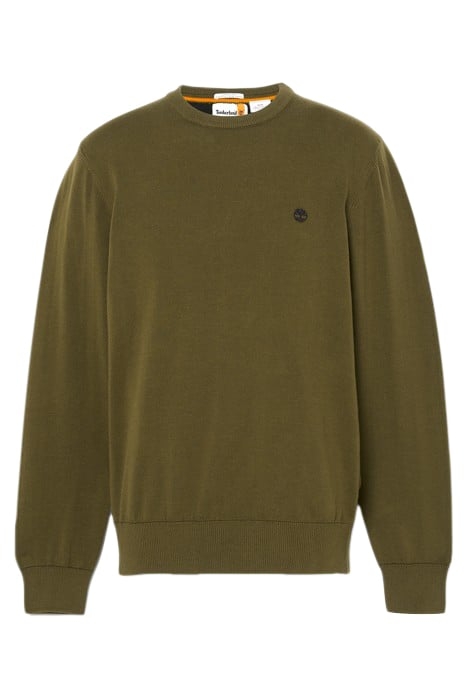 WILLIAMS RIVER COTTON YD SWEATER DARK OLIVE 4