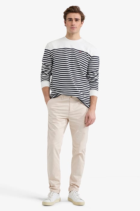 STRIPED SWEATSHIRT NAVY 2