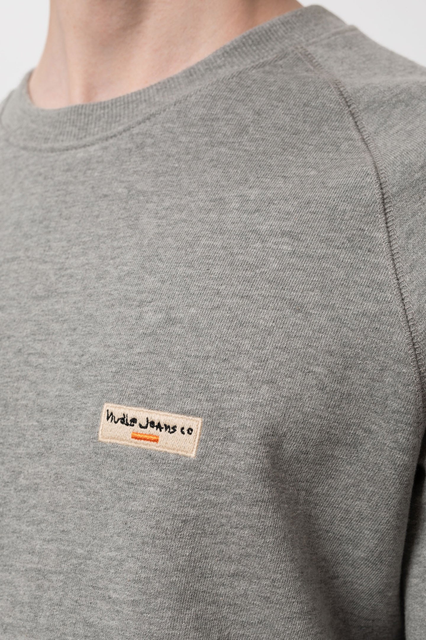 SAMUEL LOGO SWEATSHIRT GREYMALANGE 4