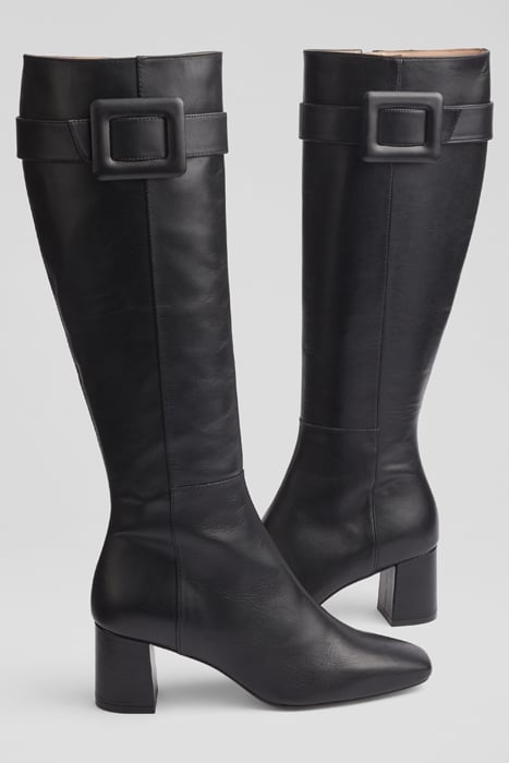 CARLOTTA COVERED BOOTS BLACK 3