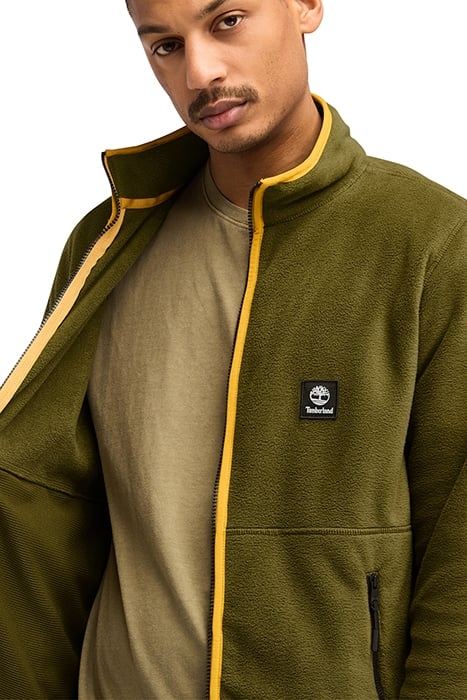 FULL ZIP POLAR FLEECE DARK OLIVE 5