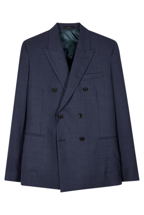 GENTS SLIM FIT 6 BTN DB JACKET PETROL BLUE 1