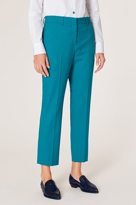 WOMENS TROUSERS TURQUOISE 1