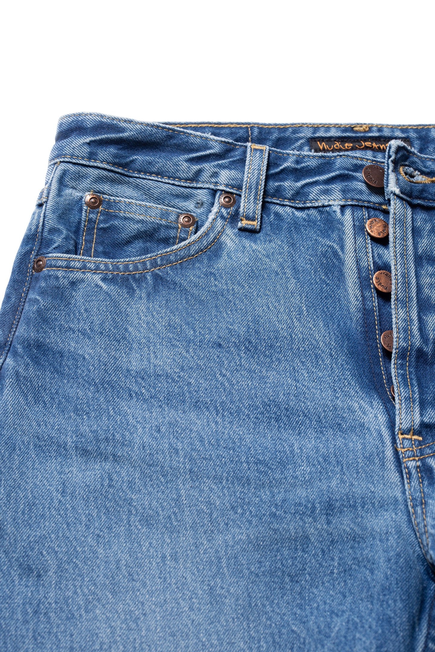 MAUD SHORTS NOSTALGIC BLUE DENIM 4