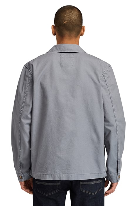 KEMPSHIRE WASHED CANVAS CHORE JACKET FOLKSTONE GRAY 2