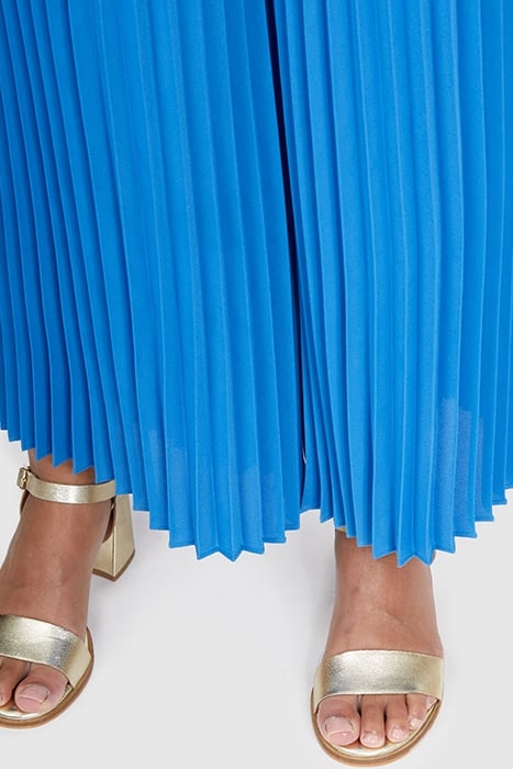 AZURE BLUE PLEATED JUMPSUIT 6