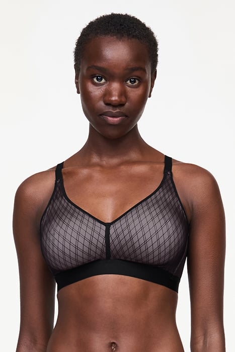 SMOOTH LINES NOIR/BEIGE 1