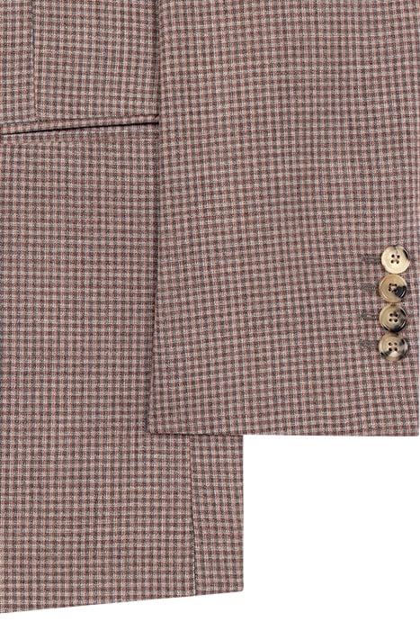 MENS 2BTN JACKET BRICK RED 4