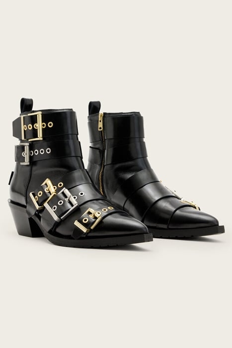 JANE BUCKLE BOOT BLACK 4