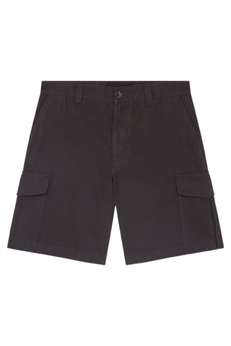 MENS CARGO SKATER SHORT BLACK 1