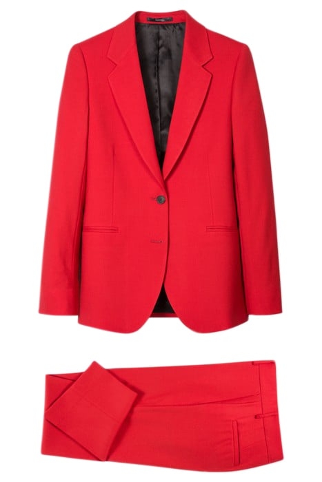 WOMENS TROUSERS CORAL RED 1