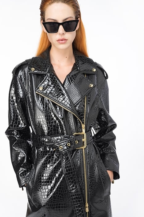 TRIGUN TRENCH COAT BLACK 5