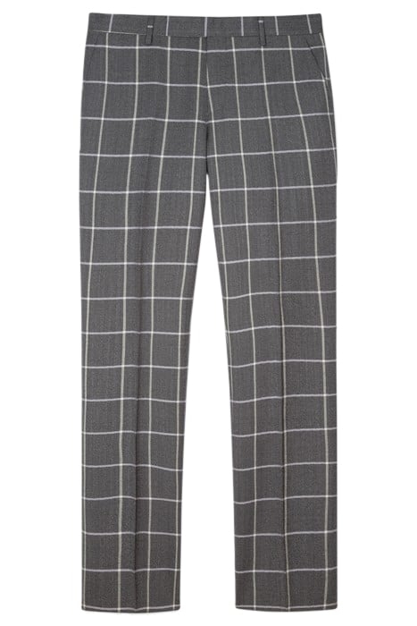 GENTS SLIM FIT TROUSER GREY MELANGE 1