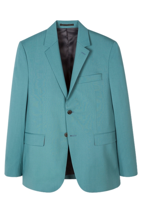 MENS 2 BUTTON JACKET MILITARY GREEN 4