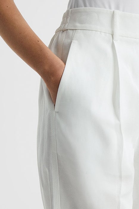 SHAE TAPER-LINEN TAPER TR WHITE 6