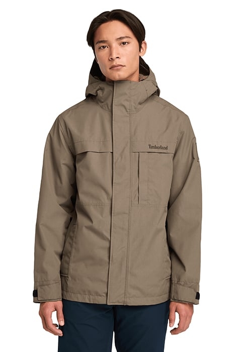BENTON WATERPROOF 3IN1 JACKET CHOCOLATE CHIP 1