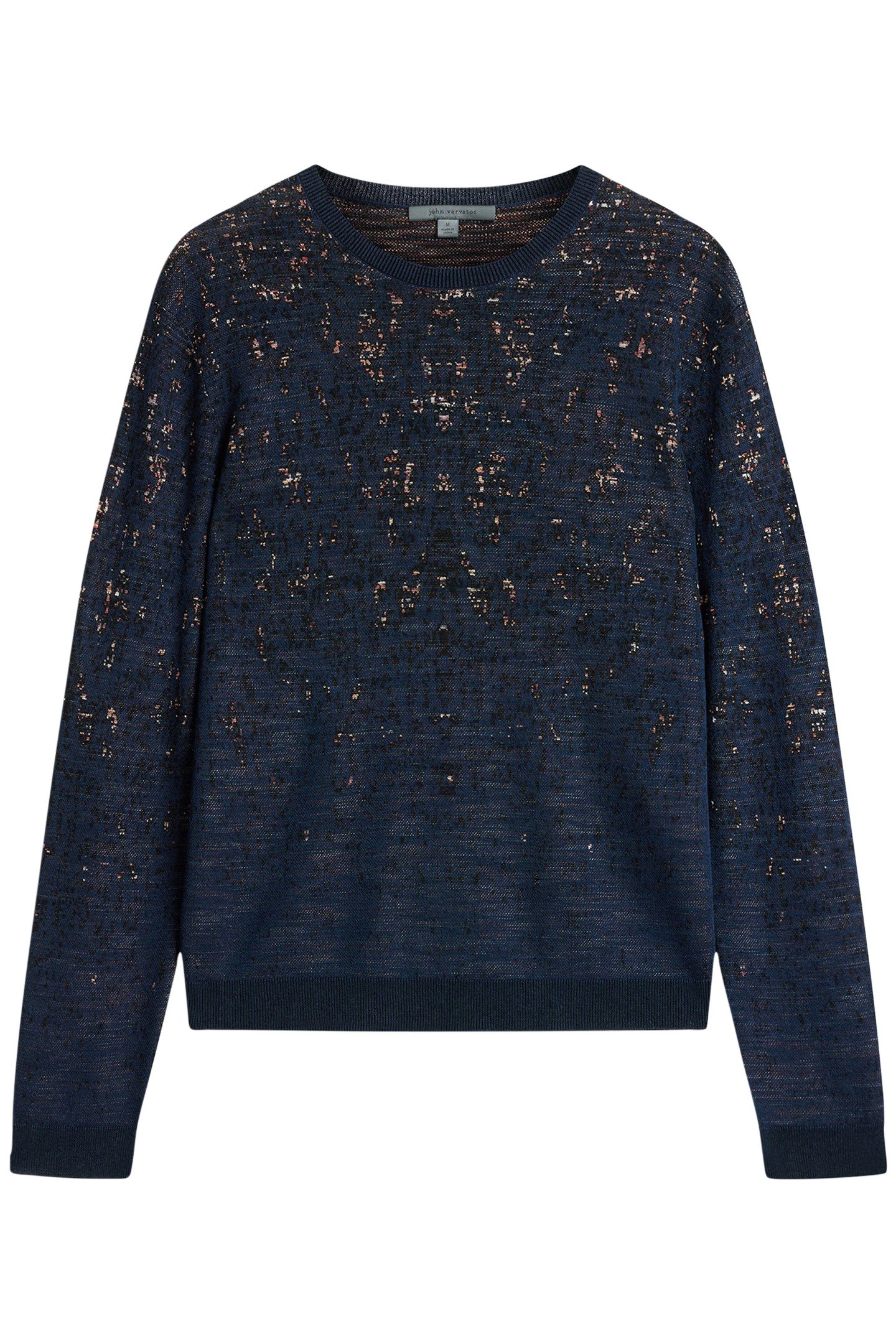 LEAO REGULAR FIT CREWNECK INDIGO 2