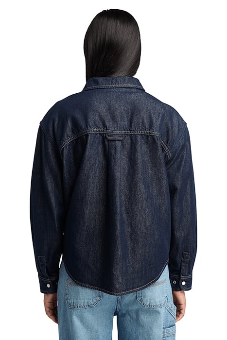 DENIM ESSENTIAL SHIRT AUTHENTIC INDIGO 2