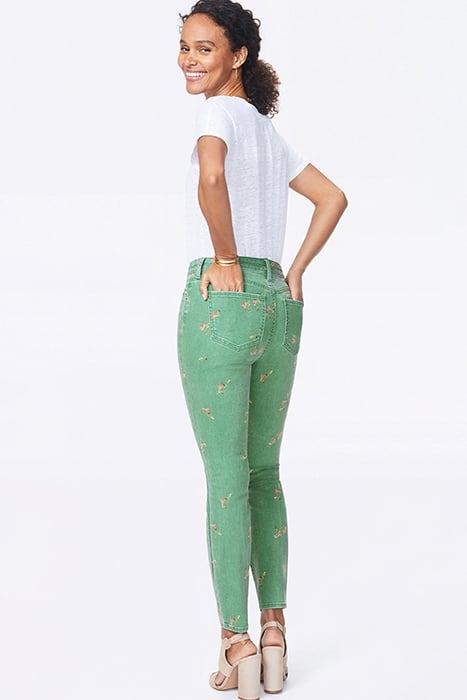 AMI SKINNY NATIVE FLORAL VANILLA 2