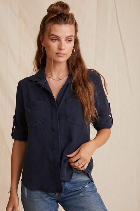 SPLIT BACK BUTTON DOWN ENDLESS SEA 1