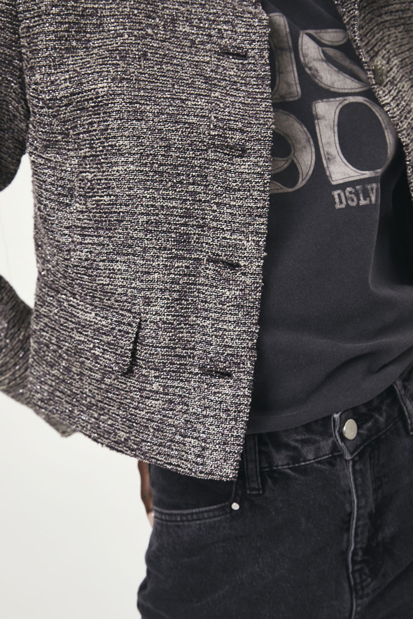 LAZELI TWEED JACKET MULTICOLOUR 5