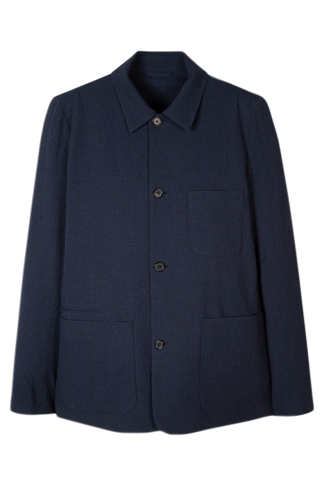 GENTS 4 BTN CASUAL JACKET VERY DARK NAVY 4