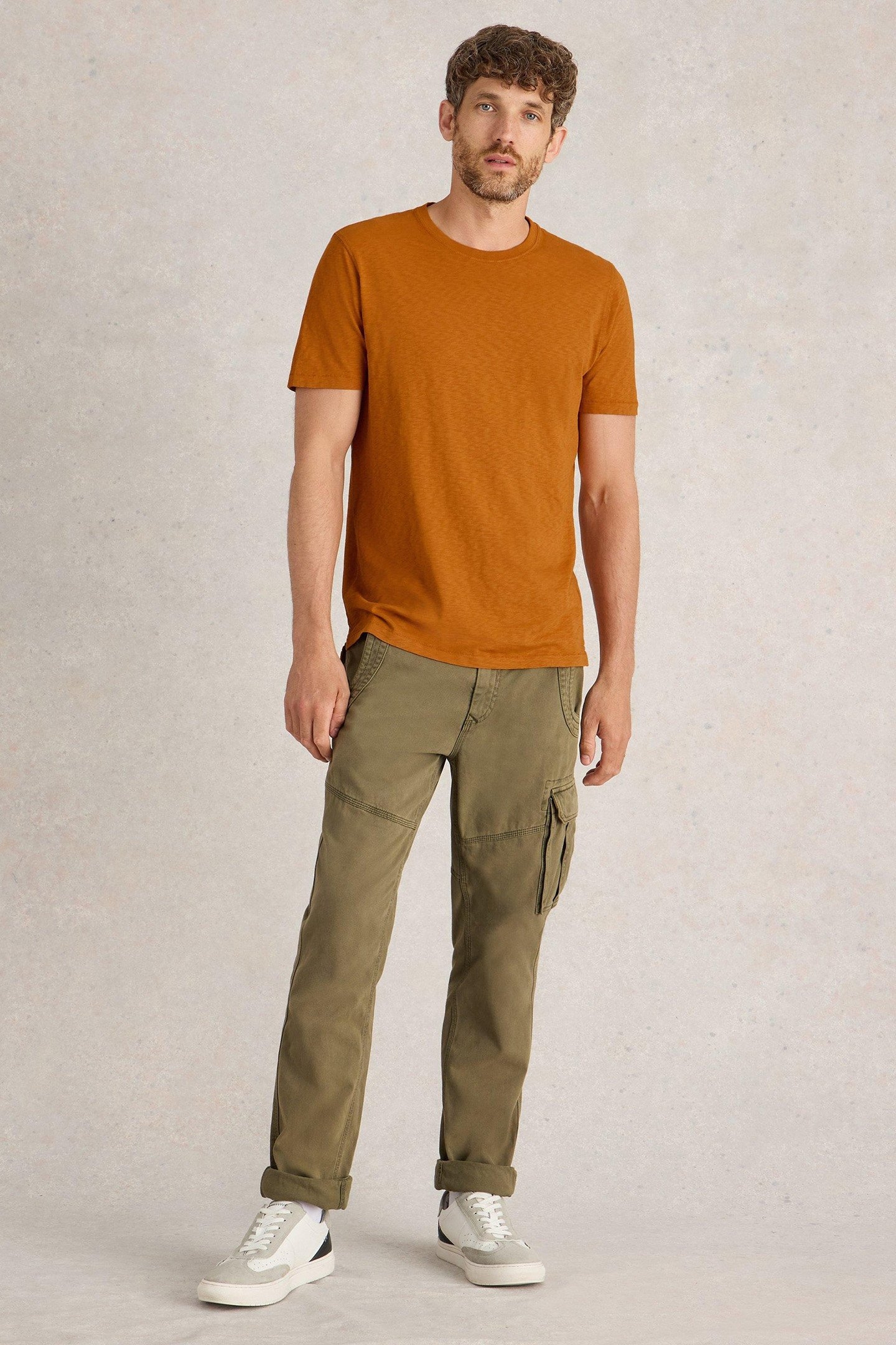 ABERSOCH SHORT SLEEVE TEE ORANGE 1