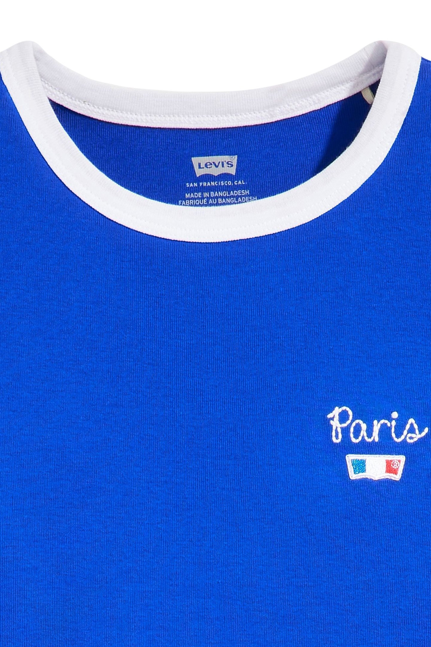 GRAPHIC RINGER RICKIE SURF BLUE 5