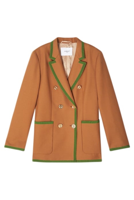 CORDELIA BLAZER BLAZER BROWN 4