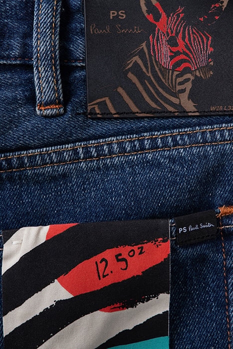 MENS TAPERED FIT JEAN COLOUR WASH 3