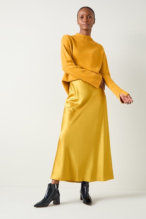 ZOE BOXY KNITTED SWEATER GOLD 5