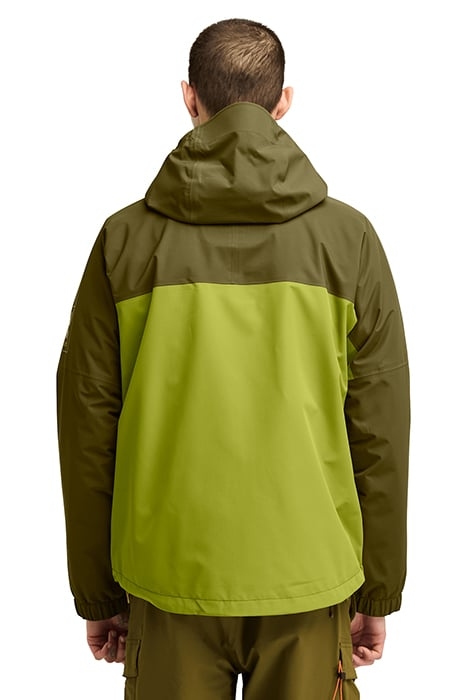 CAPS RIDGE MOBI FLEX TECH 3L WATERPROOF JACKET DARK OLIVE/GU 2