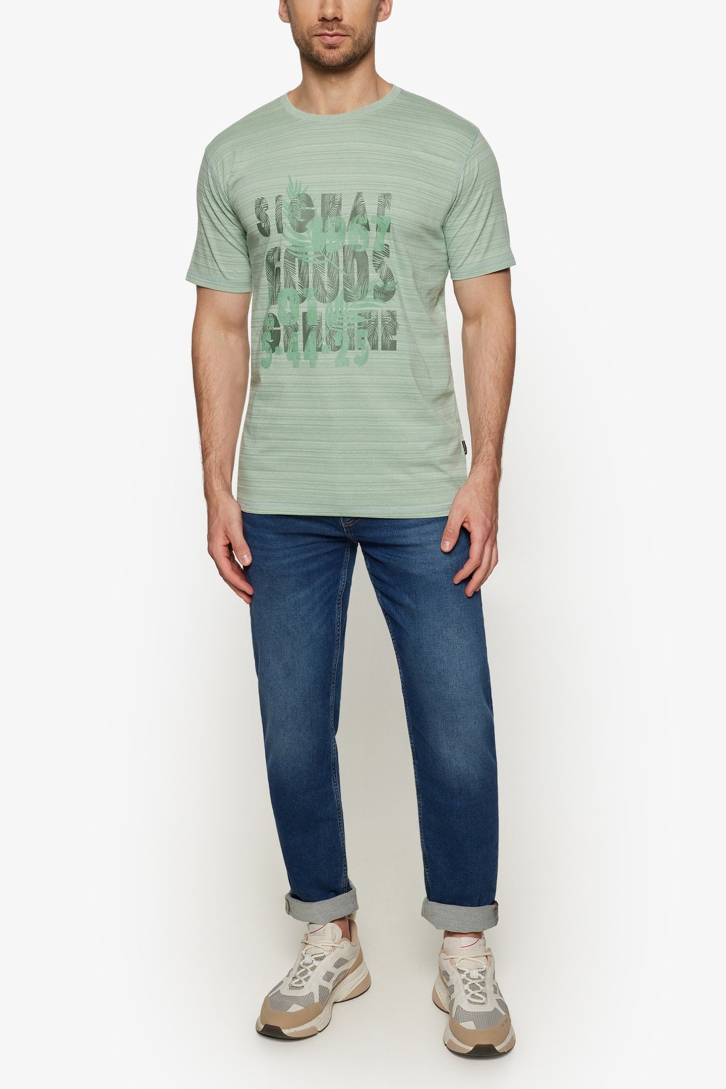 ULRICSI SHADOWSTRIPE W.PRINT+ WORN GREEN 3