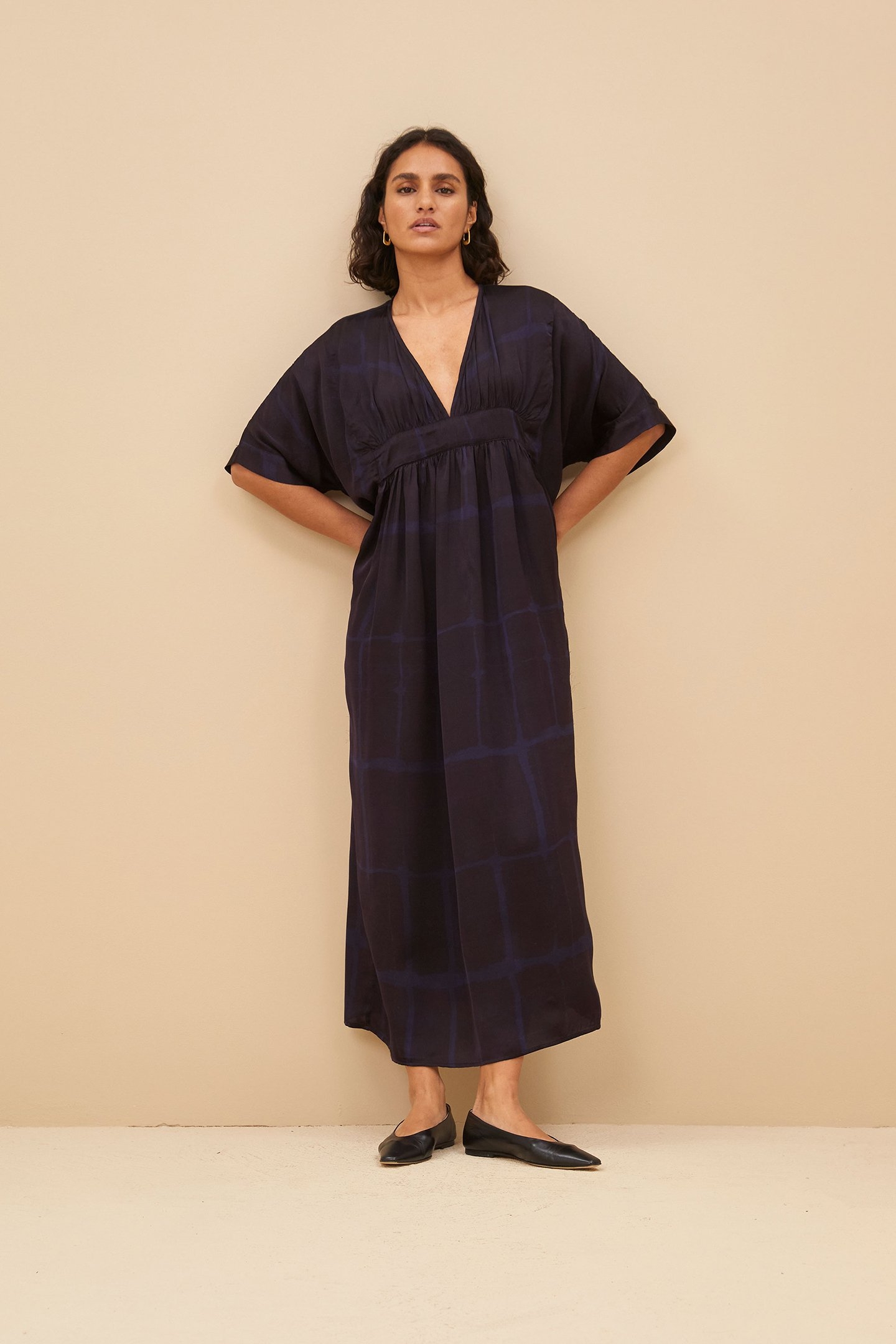 KAFTAN SQUARE DRESS SQUARE PRINT 4