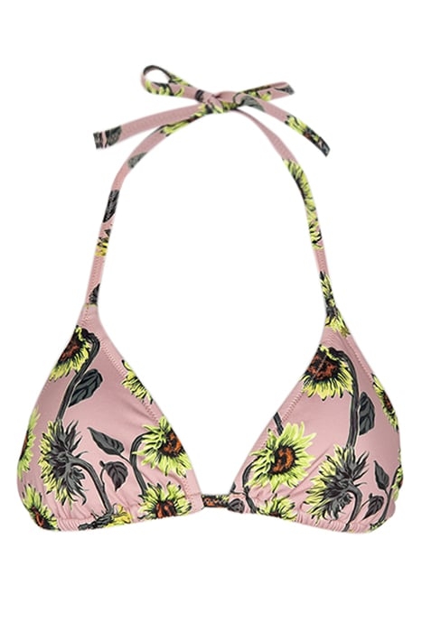 WOMEN BIKINI TRIANGLE TIE PINK 1