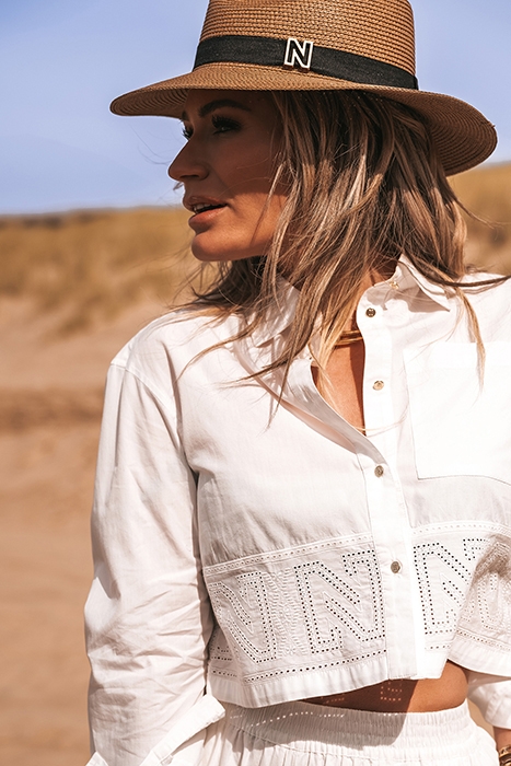 CUA BLOUSE STAR WHITE 4