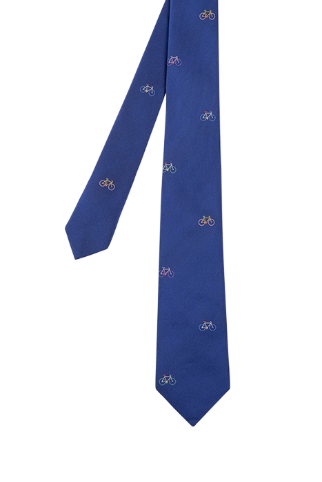 MEN TIE BIKE COBALT BLUE 1