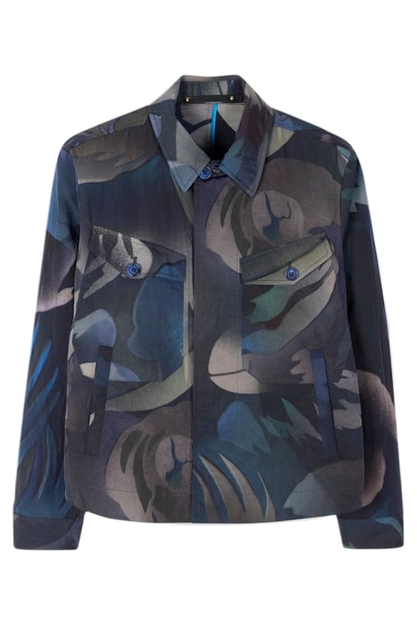 MENS ZIP FRONT JACKET NAVY 4